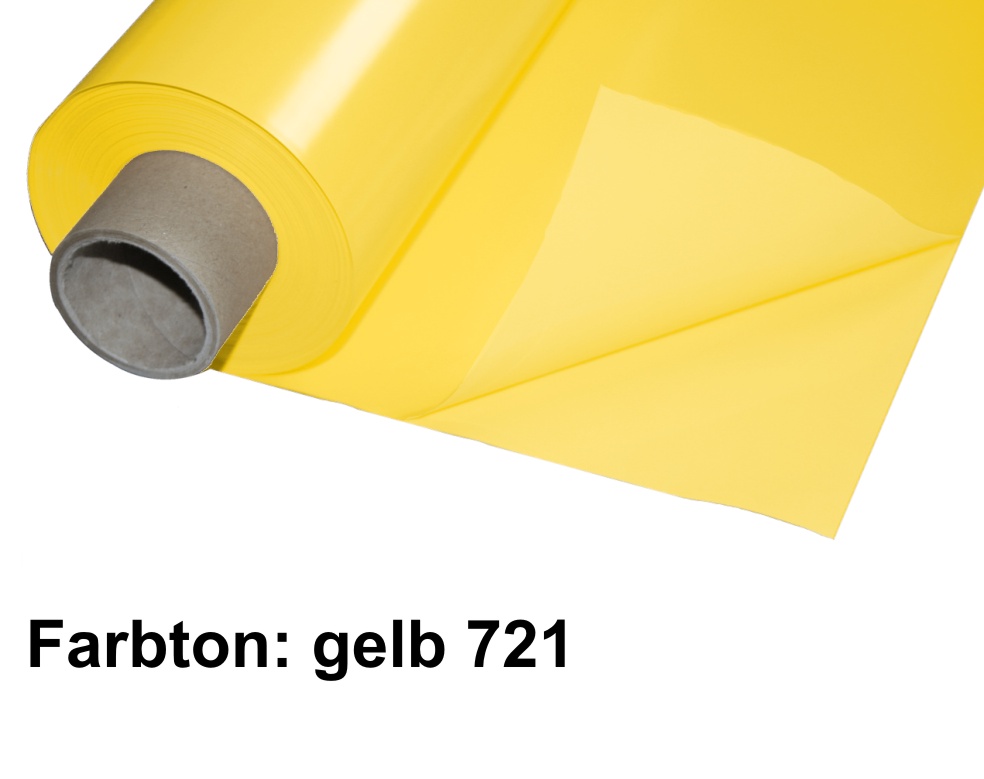 Lackfolie Premium 180 my, 130cm x 30m, gelb