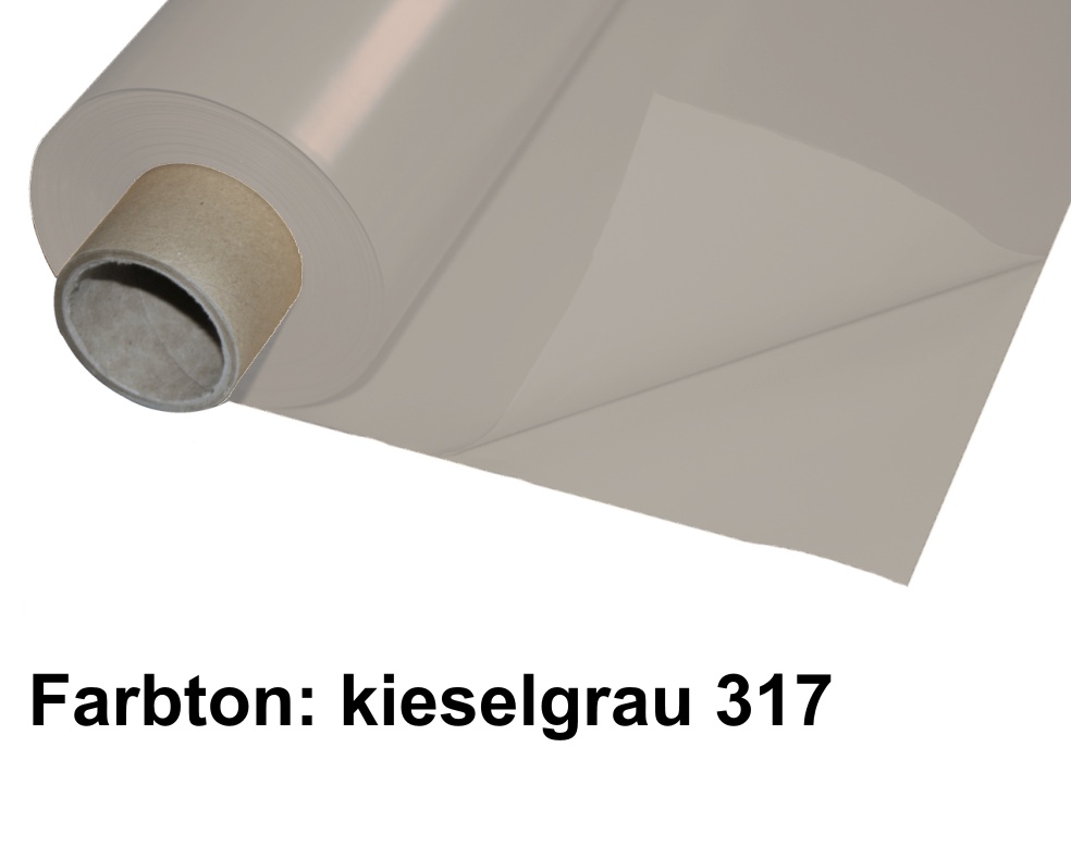 Lackfolie Premium 180 my, 130cm x 30m, kieselgrau