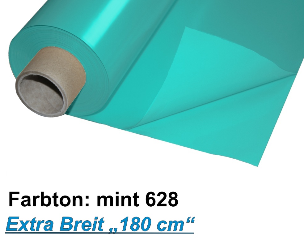 Lackfolie Premium 180 my, 180cm x 30m, mint , Preise auf Anfrage  