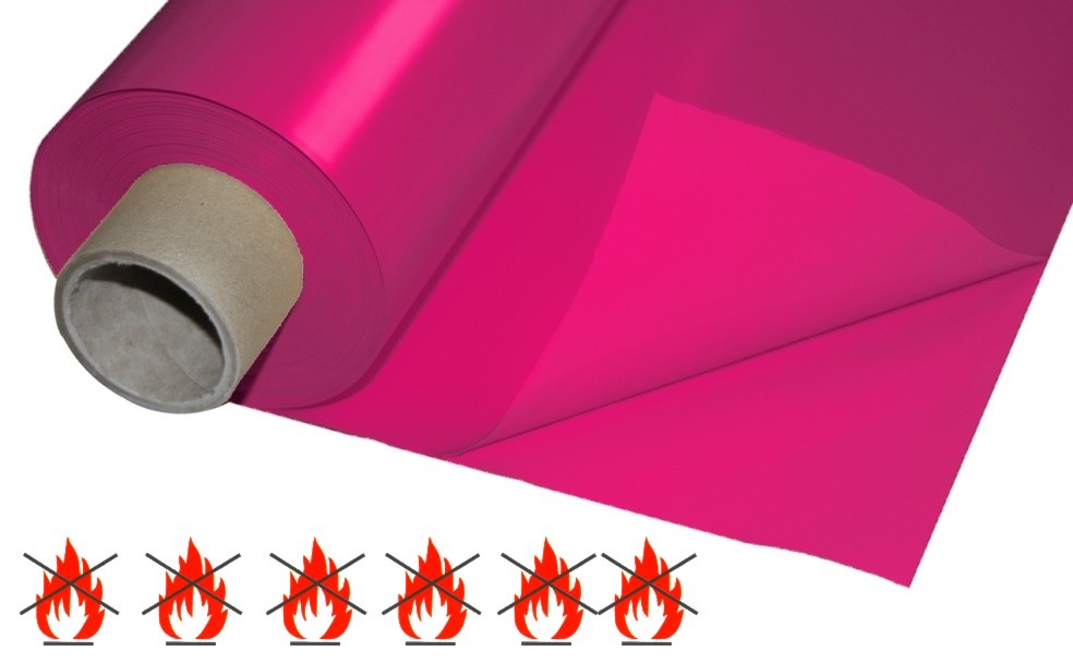 Lackfolie Premium B1, 180my, 130cm x 30m, Pink